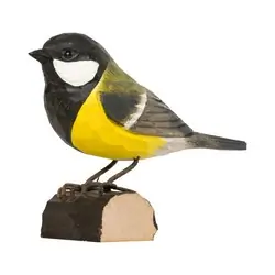 Herrerillo ciáneo (madera)