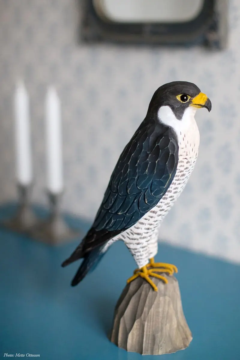 Halcón Peregrino (madera)
