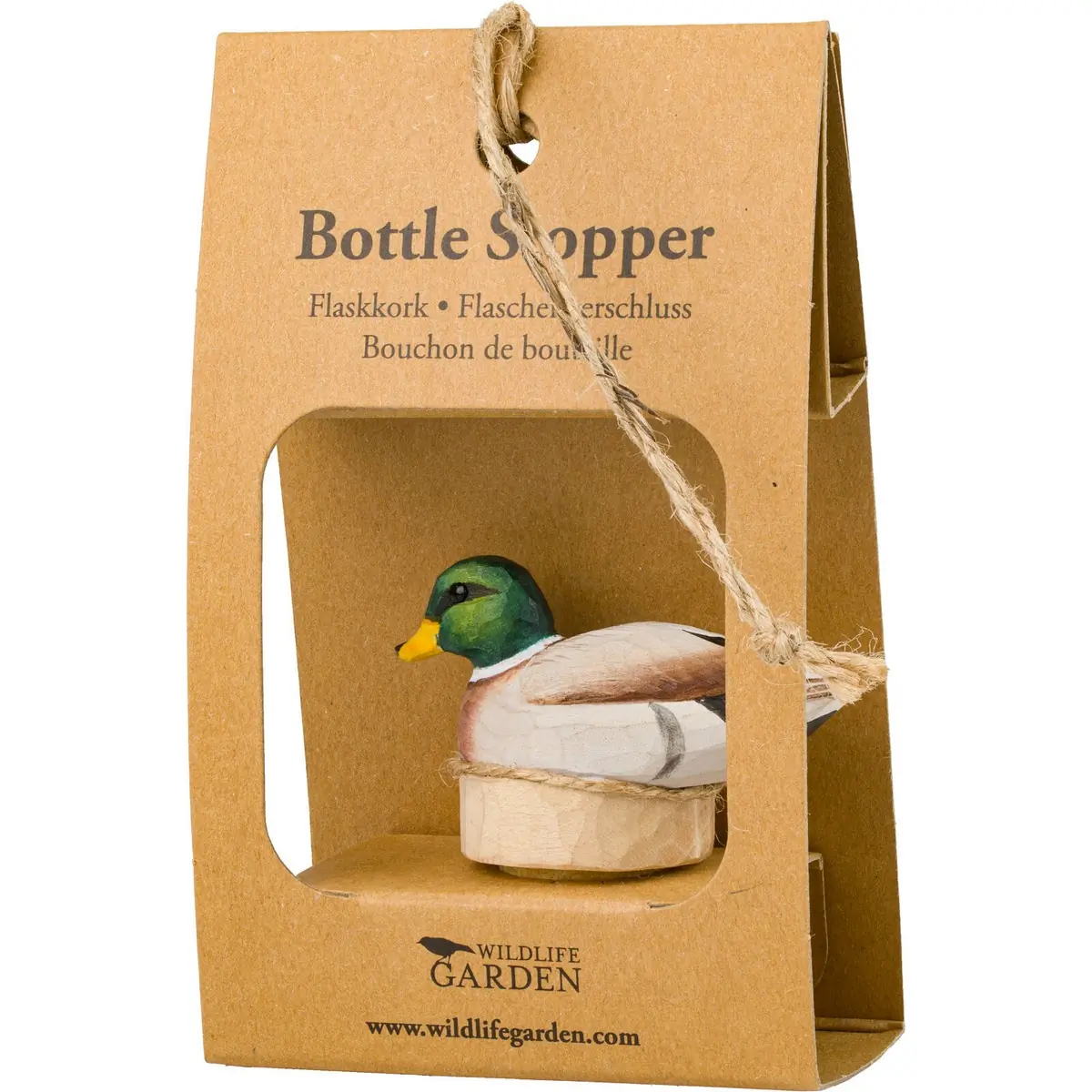 Tapón de botella (ánade real)