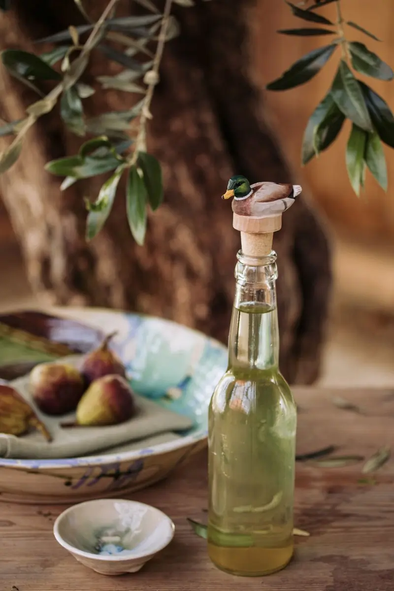 Tapón de botella (ánade real)