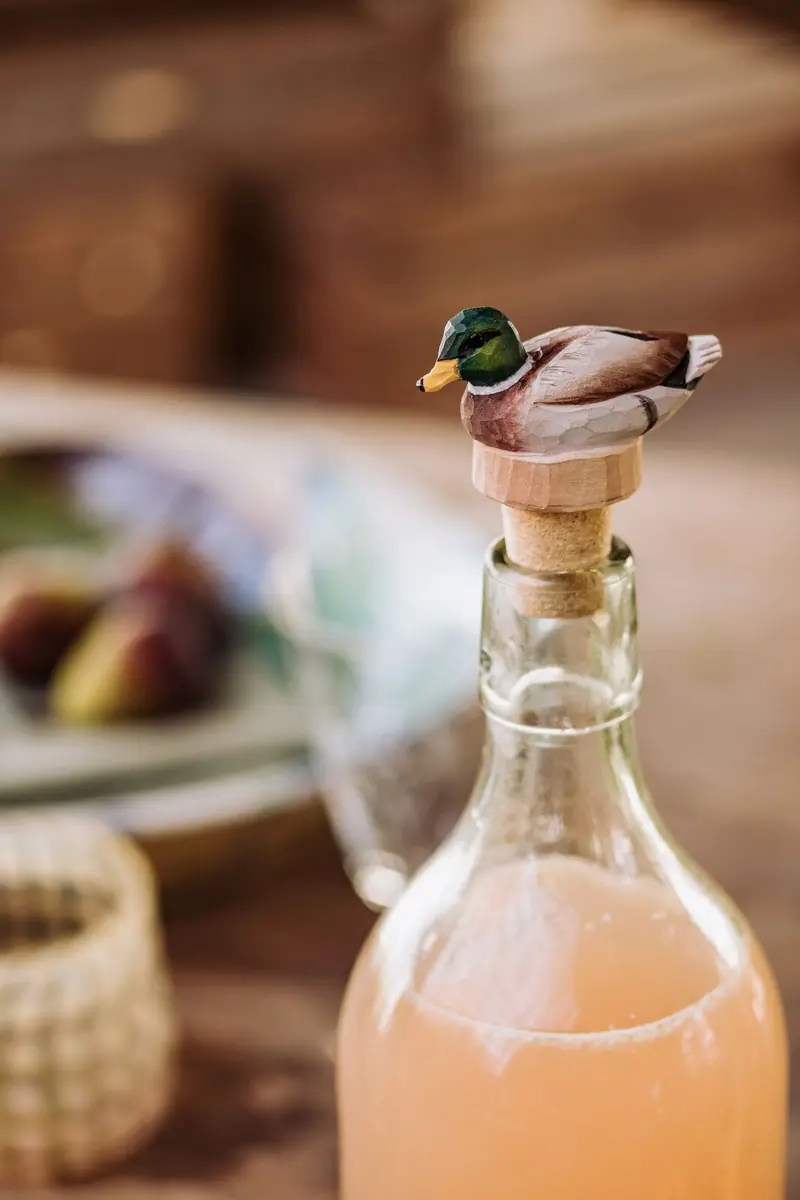 Tapón de botella (ánade real)