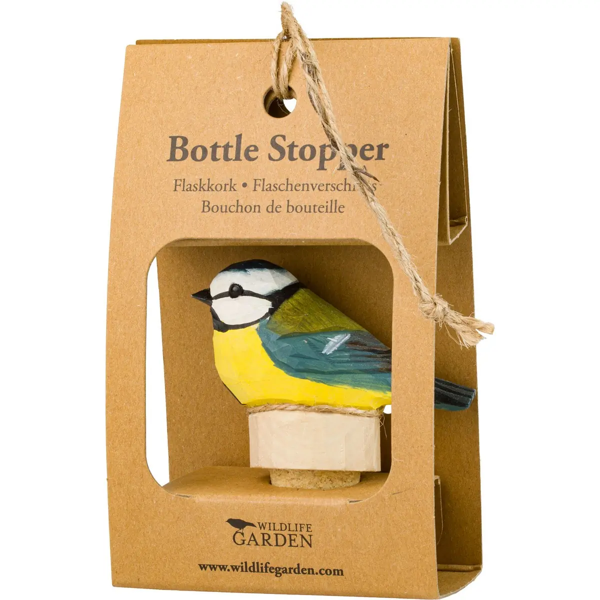 Tapón de botella (herrerillo común)